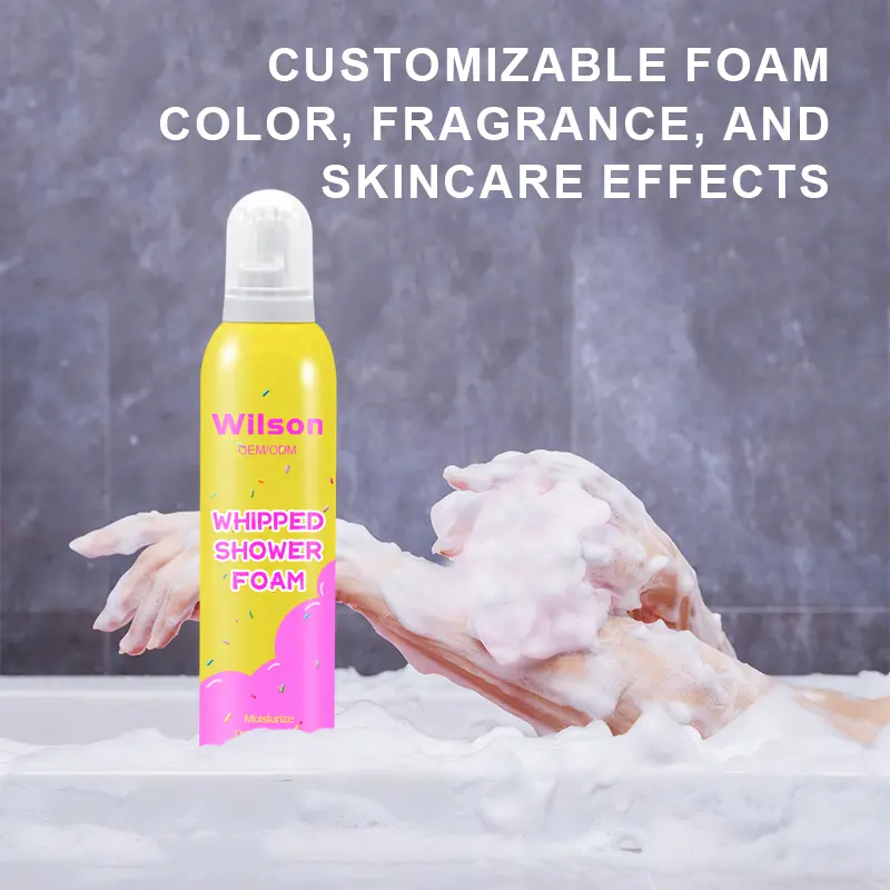 ​Popolnoma drugačna izkušnja kopanja, WIlson Amino Acid Scented Shower Mousse je tako dobra!