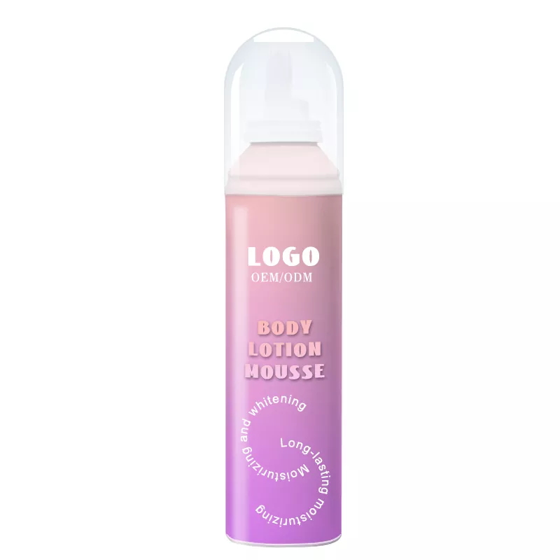 Penasta oblačna svetloba gosta losjonska losjon mousse